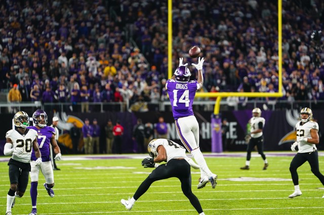 The Minneapolis Miracle catch by Stefon Diggs on January 14, 2018