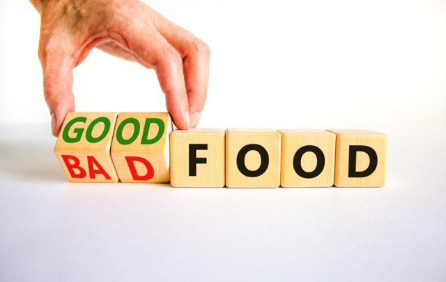 Good Bad Food blocks