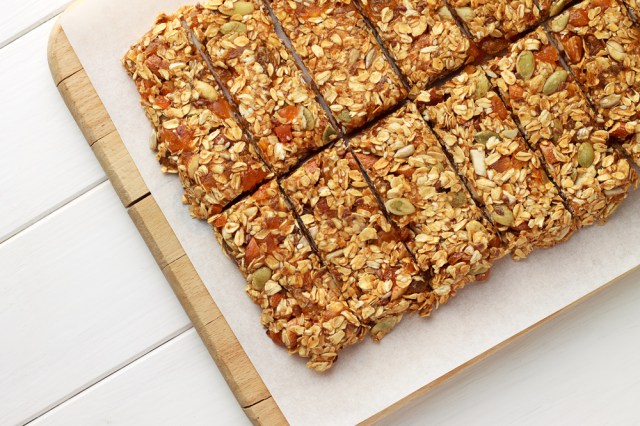 No baking granola bars