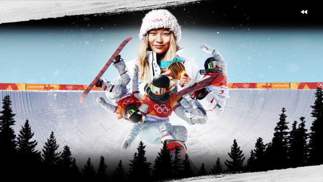 Chloe Kim | Wait for It graphic thumbnail from Olympic Channel