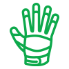 New to Football: Glove Icon