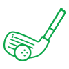 New to Golf: Wedge Icon