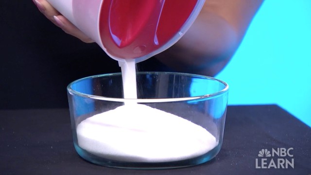 Pouring Sugar