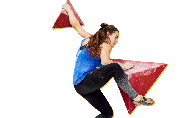 Climbing Athlete