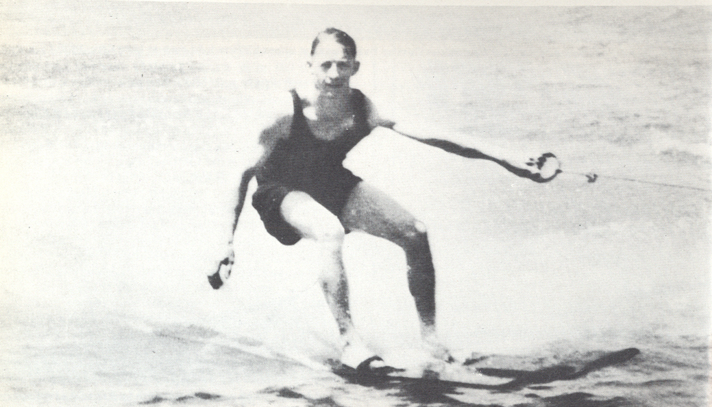 Ralph Samuelson, inventor of waterskiing