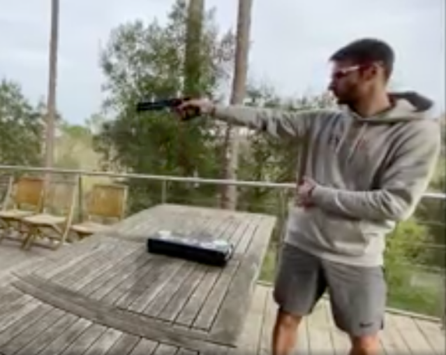 Shooting Practice with Valentin Belaud