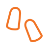 New to Swimming Ear Plugs Icon