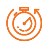 New to Sports Swimming Start of Race timer icon illustration