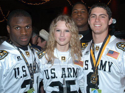 Singer Taylor Swift before she was a megastar.