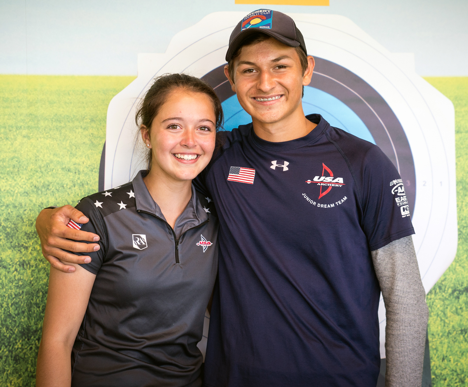 Archers Catalina GNoriega and Trenton Cowles