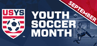 USYS Soccer Month Logo
