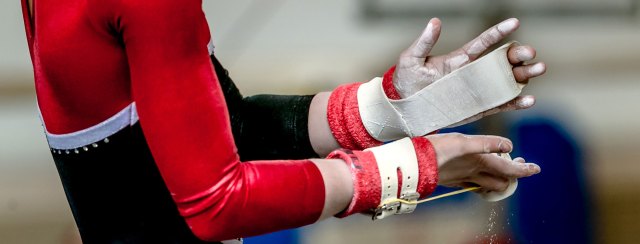 Chalk hands