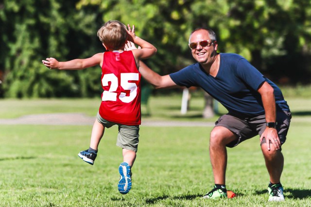 father and son