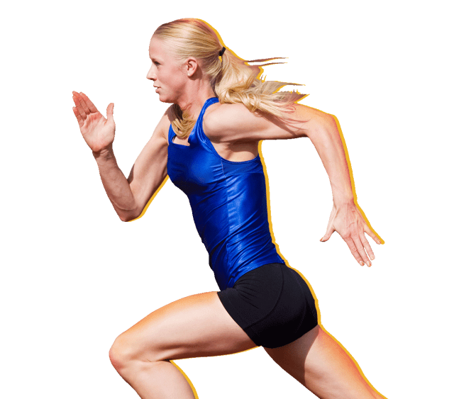 Female Track Runner