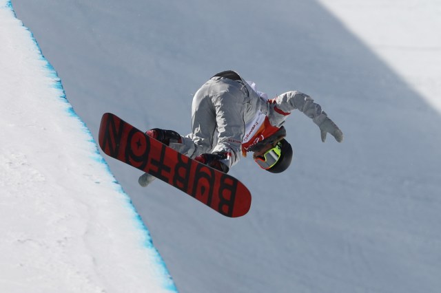 Chloe Kim, February 13, 2018