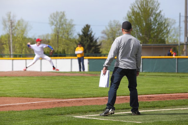Baseball coach