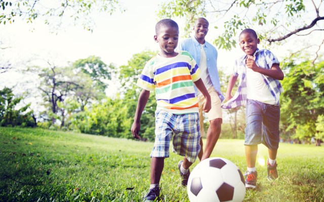 African Family Happiness Holiday Vacation Activity Concept