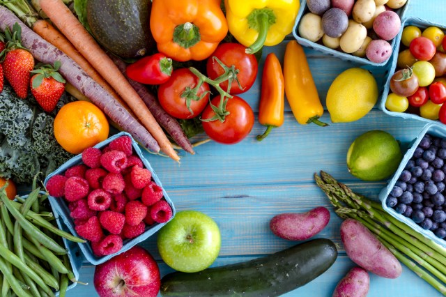 fruits and vegetables