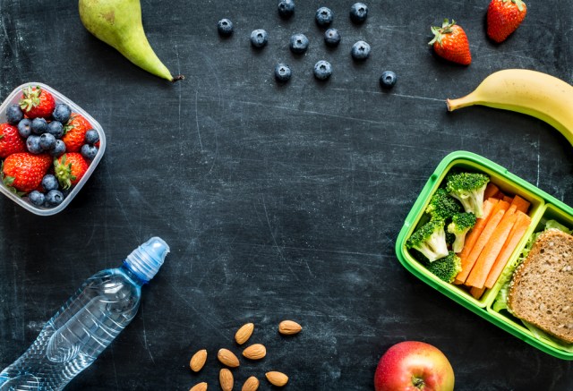 Healthy eating habits concept