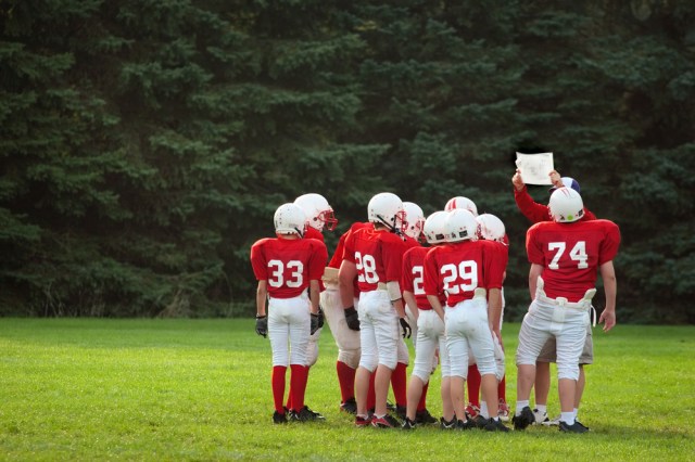 Going over the play