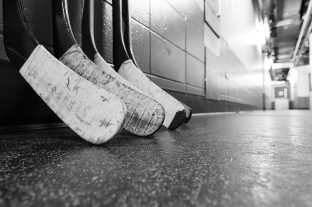 hockey sticks