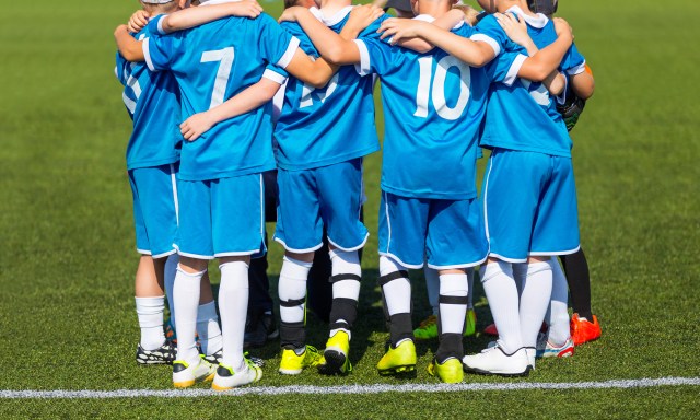 Youth Soccer Huddle