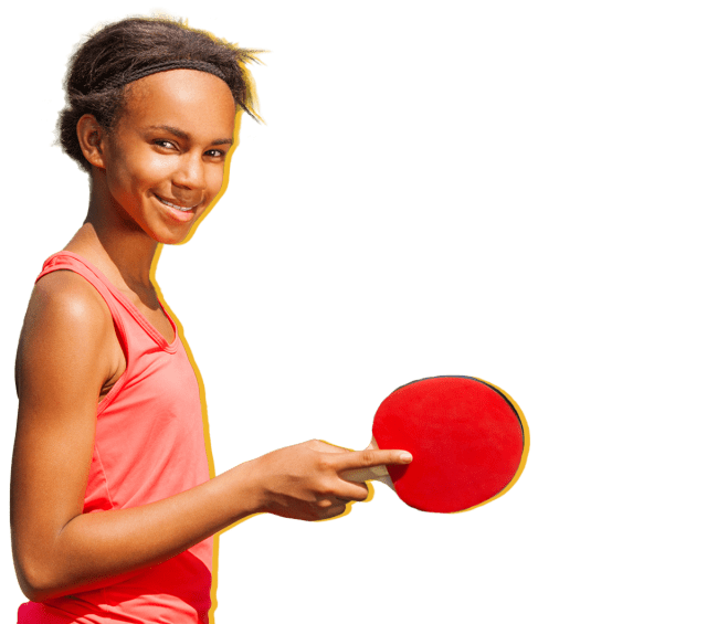 Table tennis player