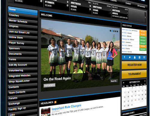 League Website