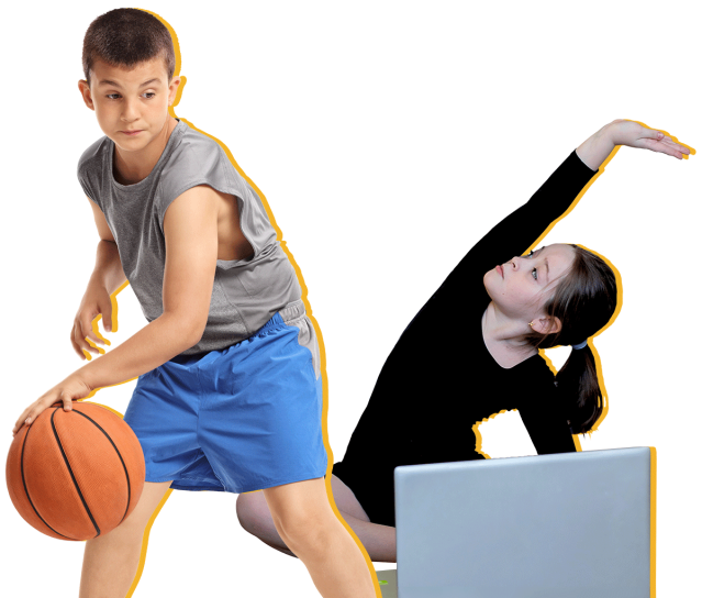 Basketball Boy Dance Girl