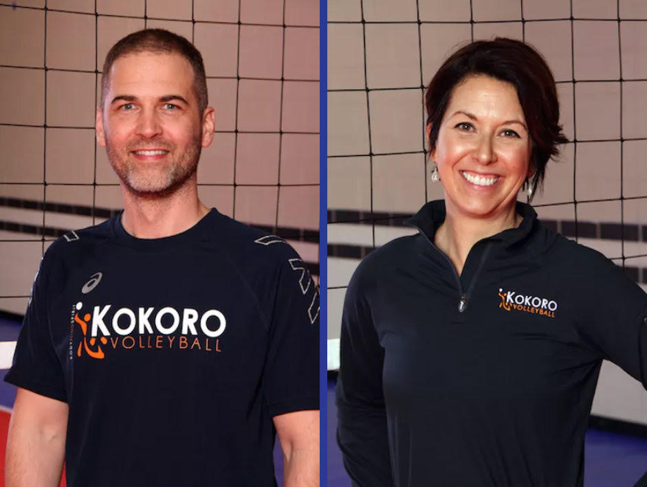 Kokoro Volleyball owners R.T. Luczak and Jennifer Brathol