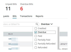 Overdue Bills Screenshot Small